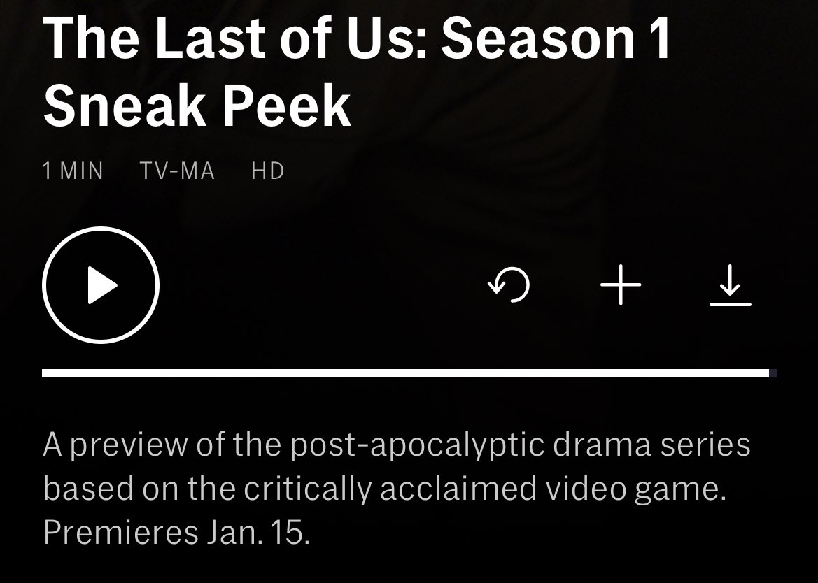 HBO Original Drama Series THE LAST OF US Debuts January 15